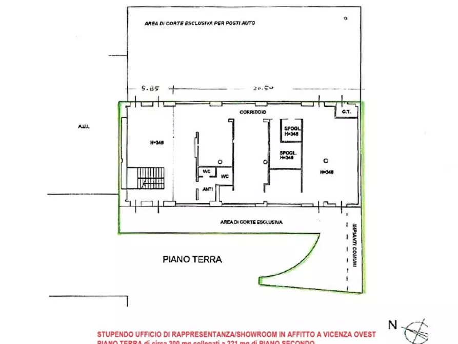Immagine 25 di Ufficio in affitto  in Via del Progresso a Vicenza
