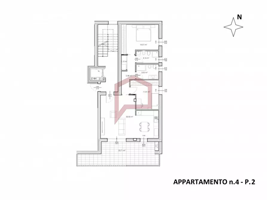 Immagine 2 di Appartamento in vendita  in Mestre a Venezia