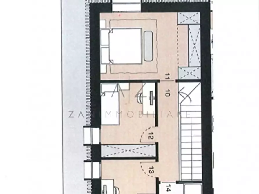 Immagine 2 di Villetta a schiera in vendita  in Viale Italia a Castelfranco Veneto
