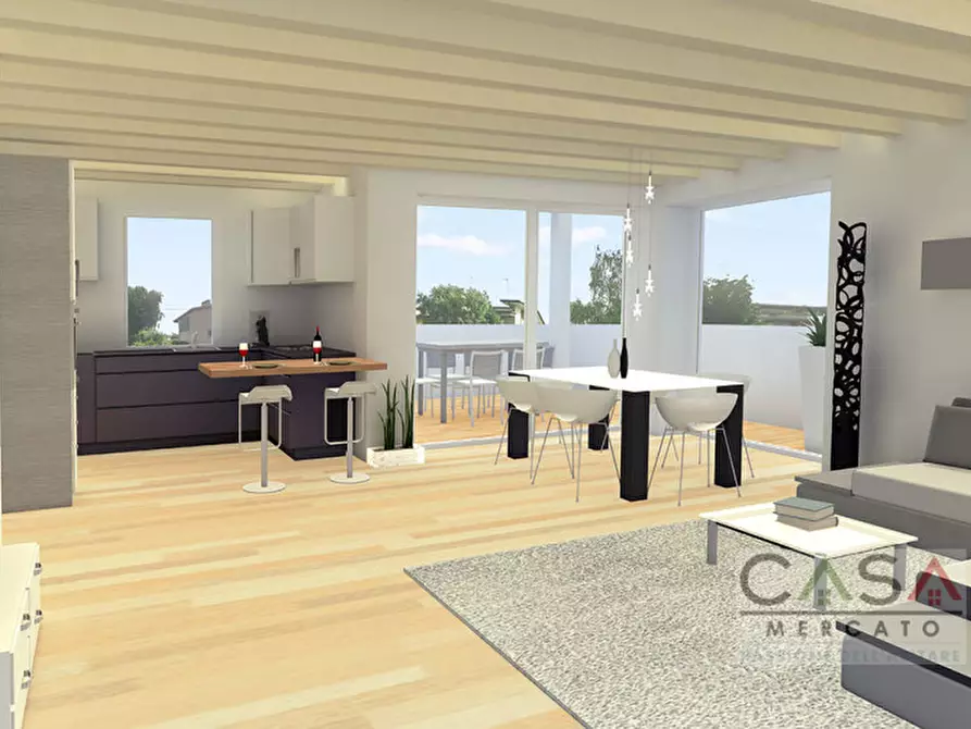 Immagine 21 di Attico in vendita  in quartiere primo maggio a Fiume Veneto