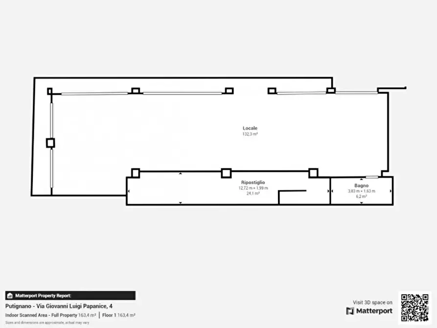 Immagine 12 di Garage in vendita  in via luigi papanice 10 a Putignano
