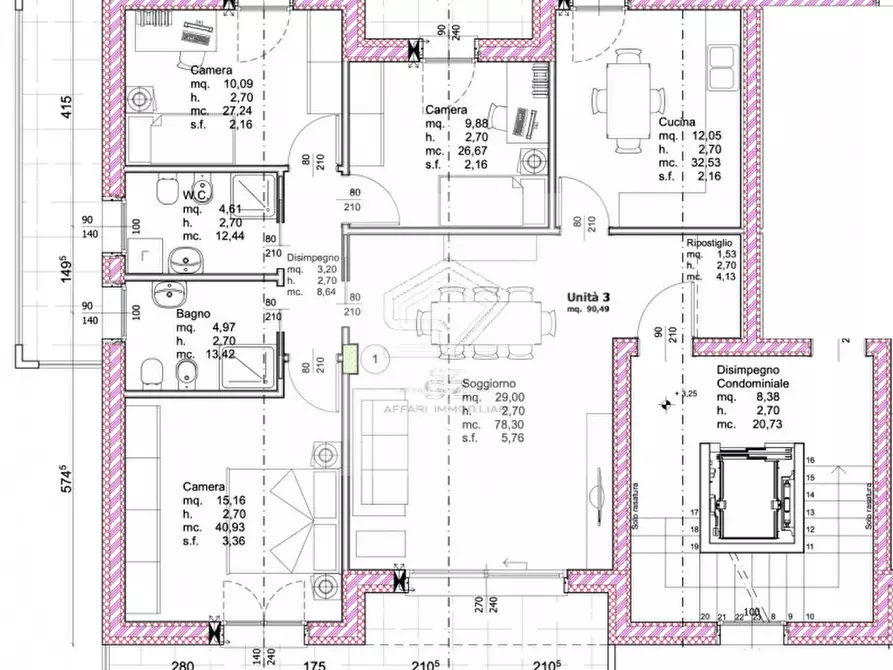 Immagine 28 di Appartamento in vendita  in via comino a Padova