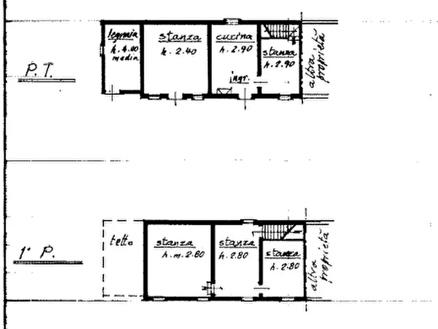 Immagine 3 di Villetta a schiera in vendita  in via Ponte Pelli a San Pietro Viminario