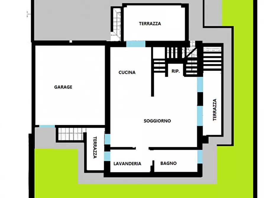 Immagine 26 di Casa indipendente in vendita  in strada al bivio a Venezia