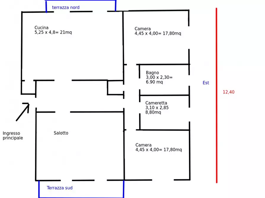 Immagine 11 di Appartamento in vendita  a Trebaseleghe