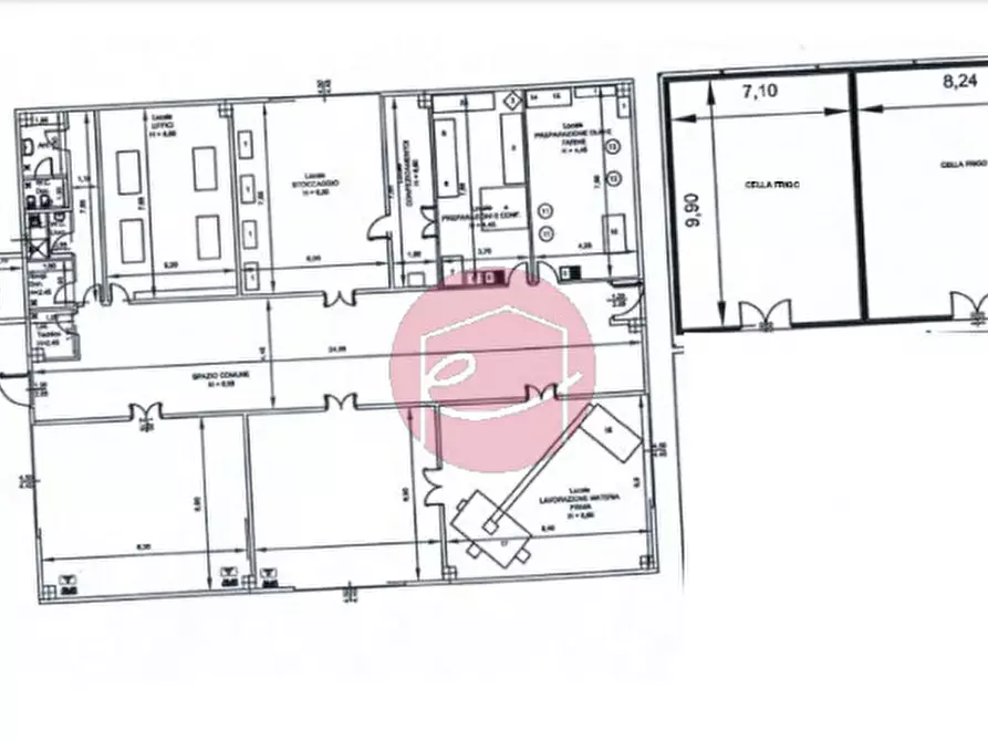 Immagine 6 di Capannone industriale in vendita  a Santarcangelo Di Romagna