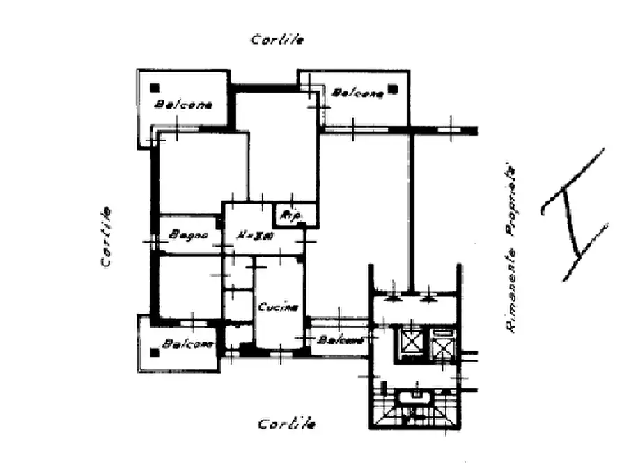 Immagine 11 di Appartamento in vendita  in VIA GRIGNA a Monza
