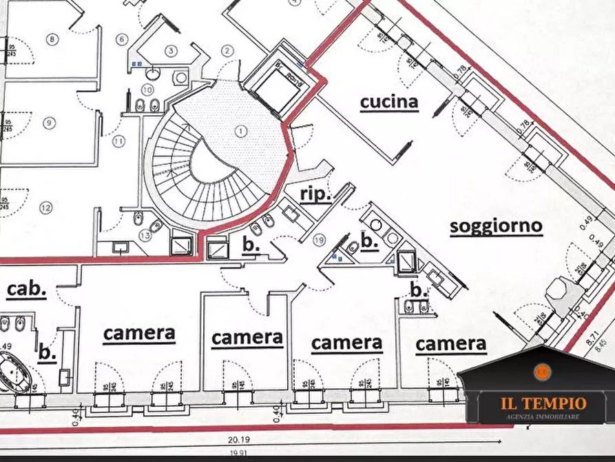 Immagine 10 di Appartamento in affitto  in corso fogazzaro a Vicenza