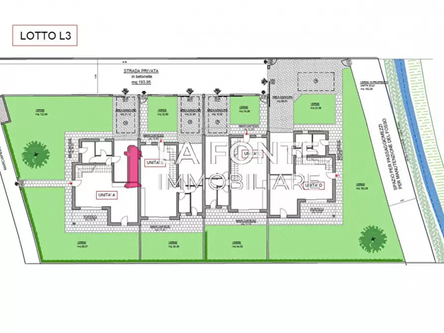 Immagine 11 di Casa quadrifamiliare in vendita  a Vigonza