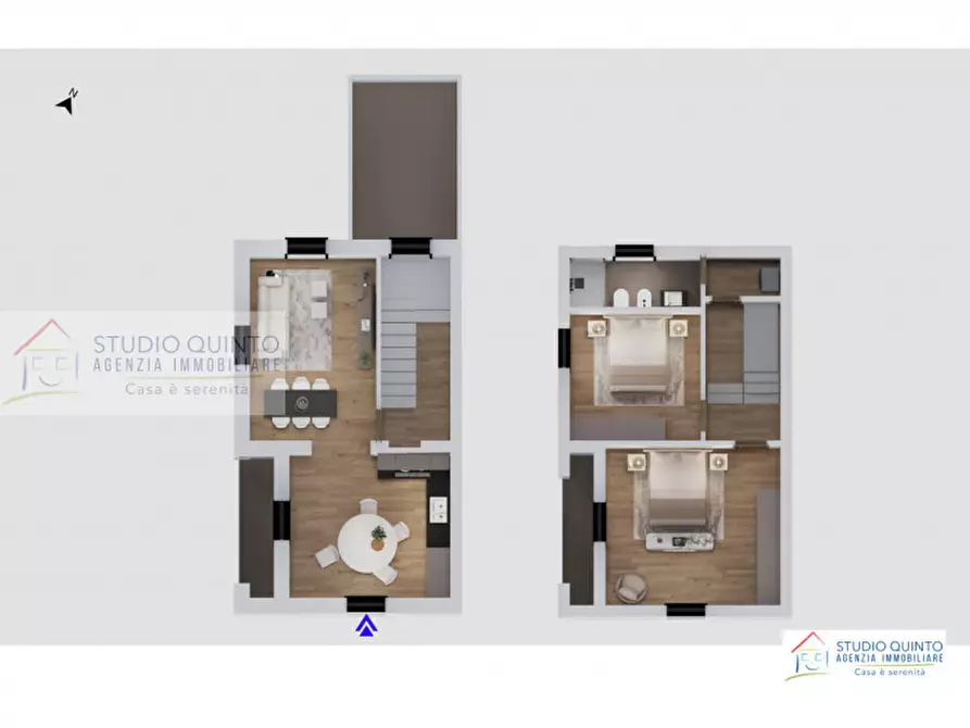 Immagine 20 di Casa bifamiliare in vendita  a Quinto Di Treviso