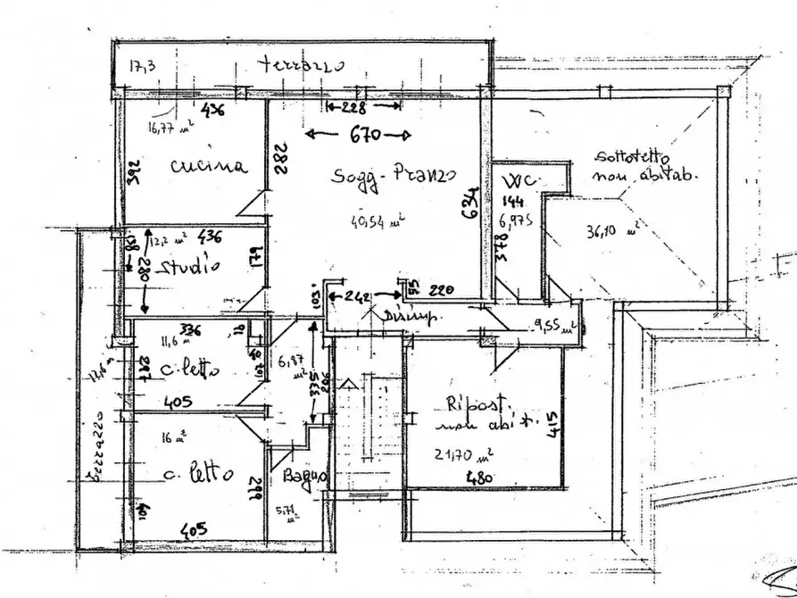 Immagine 36 di Appartamento in vendita  in Viale Della Repubblica a Meldola