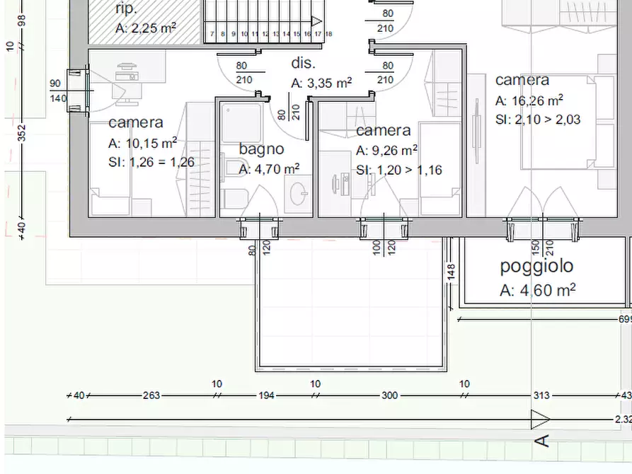 Immagine 17 di Casa quadrifamiliare in vendita  in via veneto a Martellago