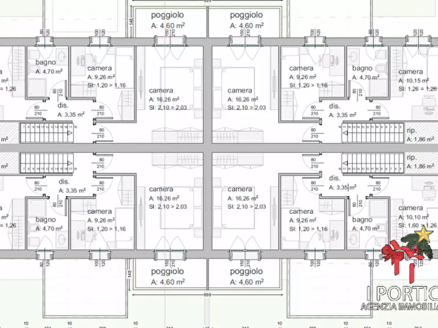 Immagine 17 di Casa quadrifamiliare in vendita  in via veneto a Martellago