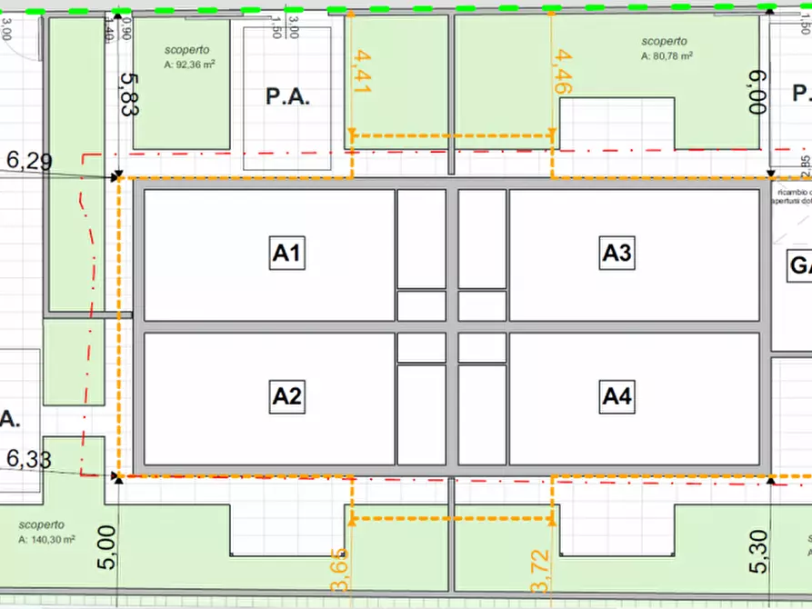 Immagine 19 di Casa quadrifamiliare in vendita  in via veneto a Martellago
