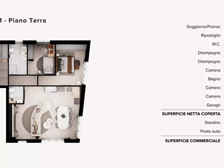 Immagine 12 di Casa trifamiliare in vendita  in Vigonza Via Bonaventura da Peraga 24 a Vigonza