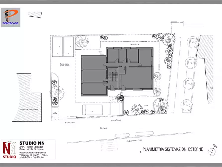 Immagine 24 di Casa trifamiliare in vendita  in Vigonza Via Bonaventura da Peraga 24 a Vigonza