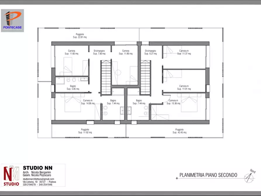 Immagine 28 di Casa trifamiliare in vendita  in Vigonza Via Bonaventura da Peraga 24 a Vigonza