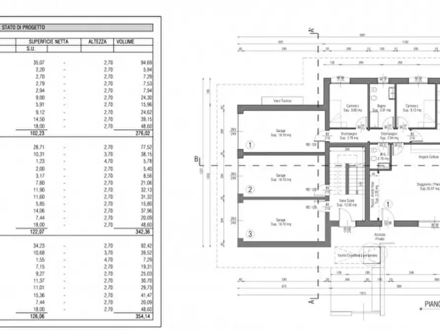 Immagine 34 di Casa trifamiliare in vendita  in Vigonza Via Bonaventura da Peraga 24 a Vigonza