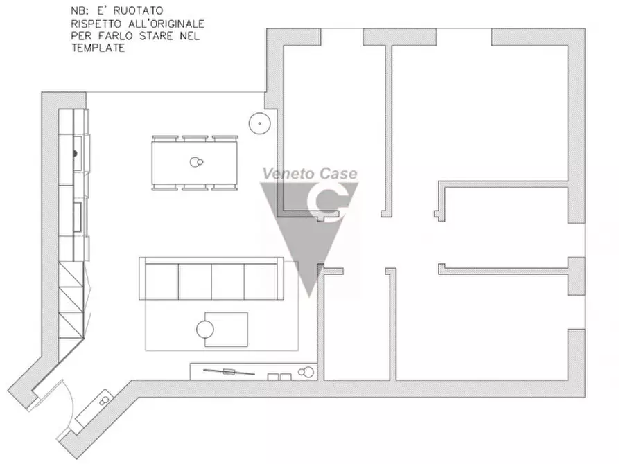 Immagine 8 di Appartamento in vendita  a Camponogara
