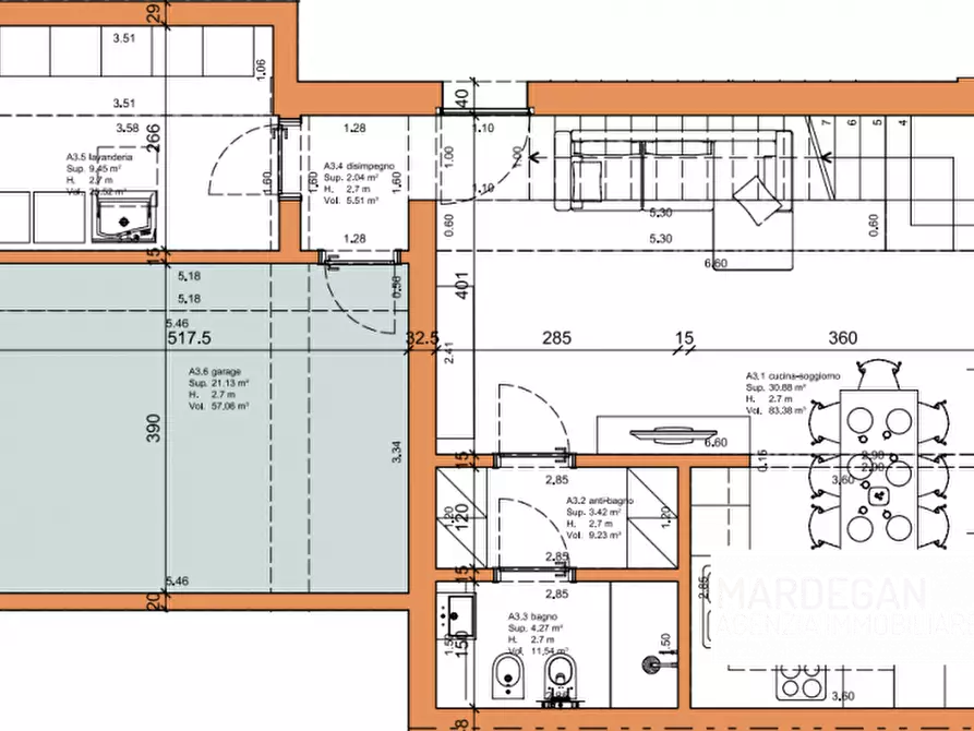 Immagine 19 di Villetta a schiera in vendita  in Via Rizieri Serato a San Martino Di Lupari