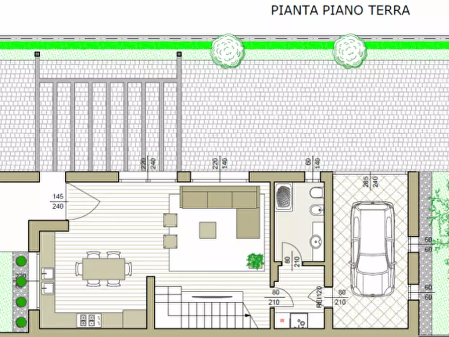 Immagine 22 di Casa bifamiliare in vendita  in VIA DON C. BARISON a Tombolo