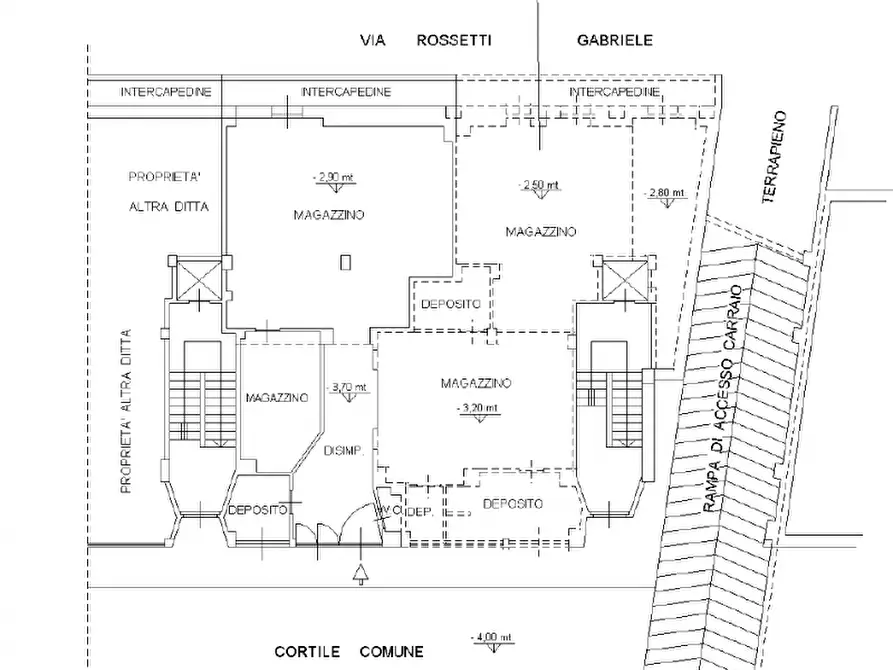 Immagine 27 di Magazzino in vendita  in Via Rossetti n°7 a Torino
