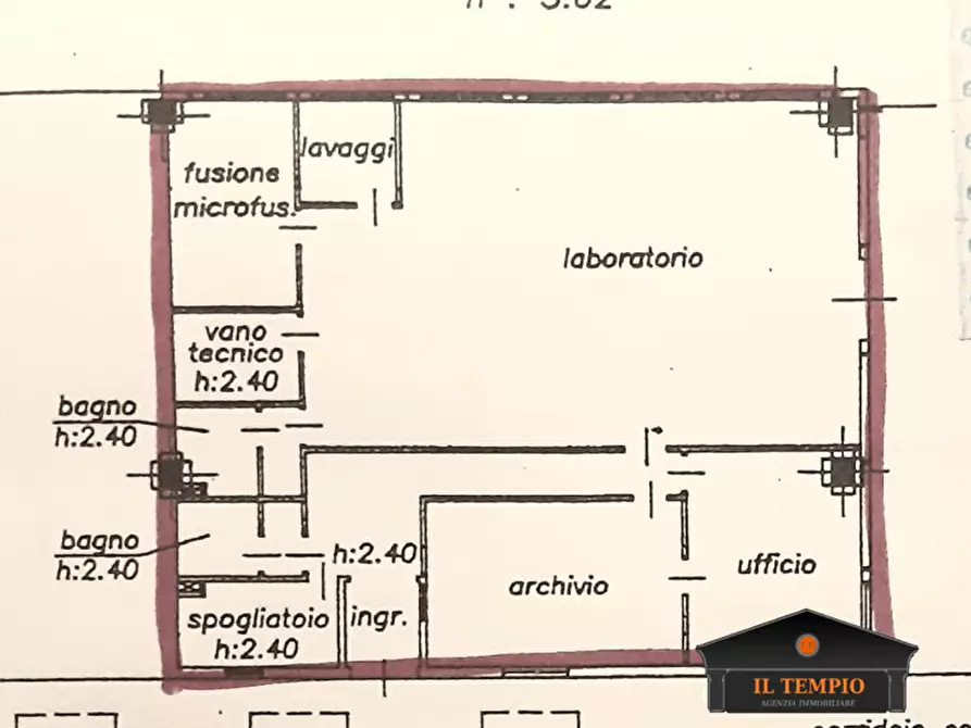 Immagine 1 di Laboratorio in affitto  in via dell'edilizia a Vicenza