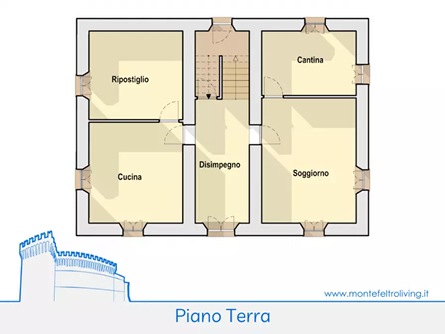 Immagine 32 di Casa indipendente in vendita  in Sompiano a Borgo Pace