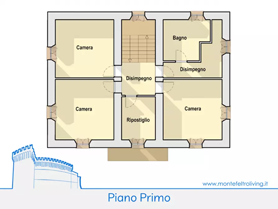 Immagine 33 di Casa indipendente in vendita  in Sompiano a Borgo Pace