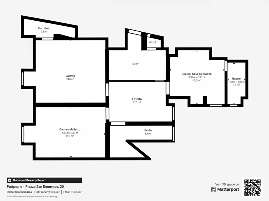 Immagine 36 di Appartamento in vendita  in piazza san domenico 20 a Putignano