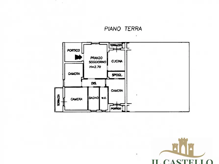 Immagine 26 di Appartamento in vendita  in Via tenente colonnello Fioretti a Castiglione Del Lago