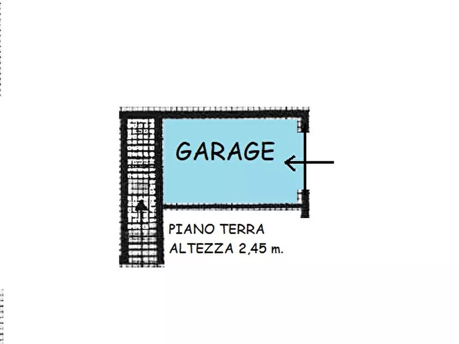 Immagine 1 di Garage in vendita  a Monselice