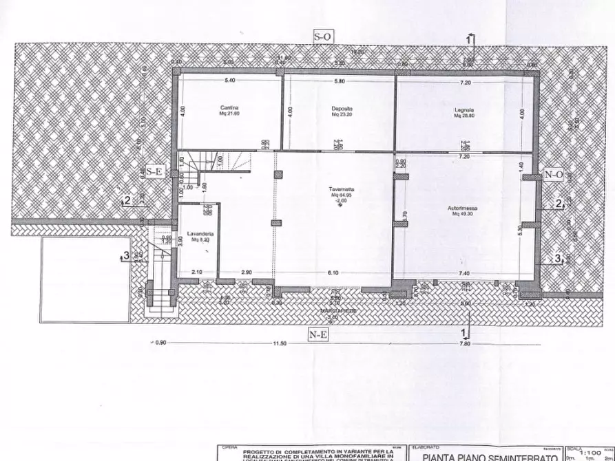 Immagine 14 di Villa in vendita  in Località San Francesco a Tramutola