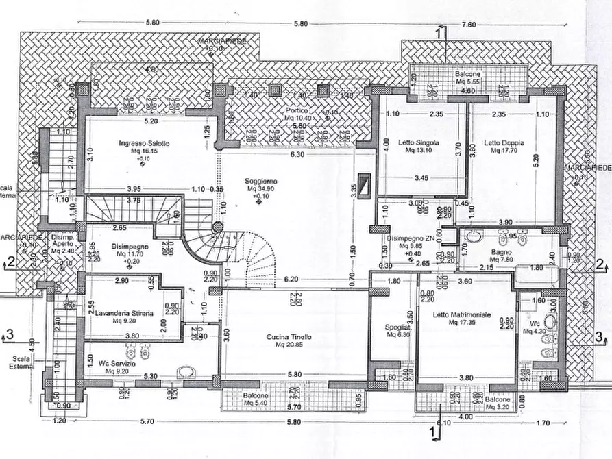 Immagine 15 di Villa in vendita  in Località San Francesco a Tramutola