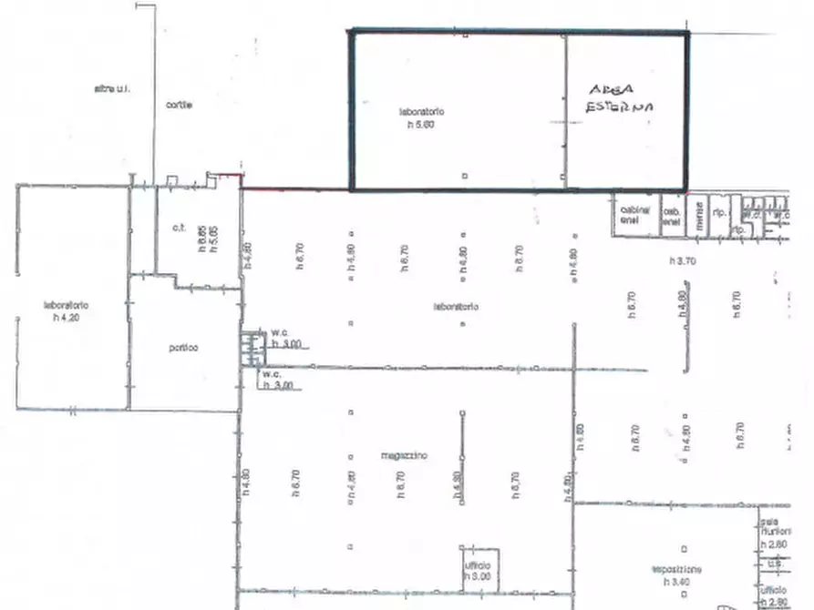 Immagine 12 di Capannone industriale in vendita  in VIA DELLE VIOLE a Cogliate
