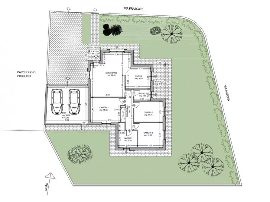 Immagine 9 di Villa in vendita  in via Frascate n° 1 a Gropello Cairoli