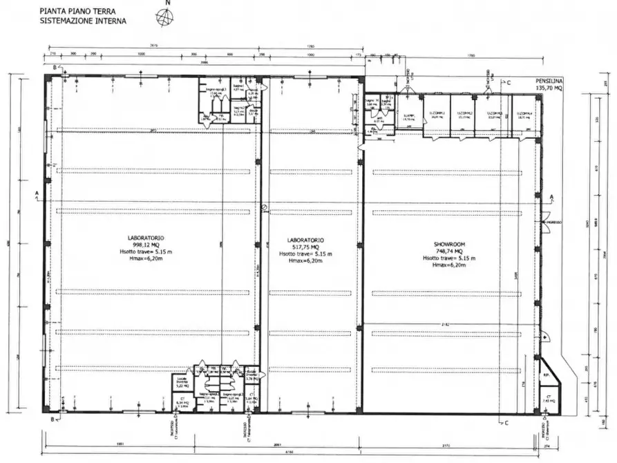 Immagine 29 di Capannone industriale in affitto  a Cavezzo