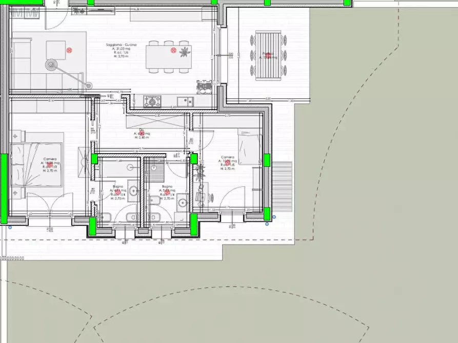 Immagine 9 di Appartamento in affitto  in vicolo casara a Lazise