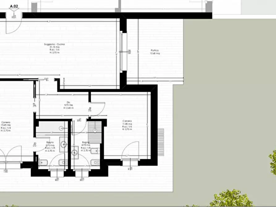 Immagine 10 di Appartamento in affitto  in vicolo casara a Lazise