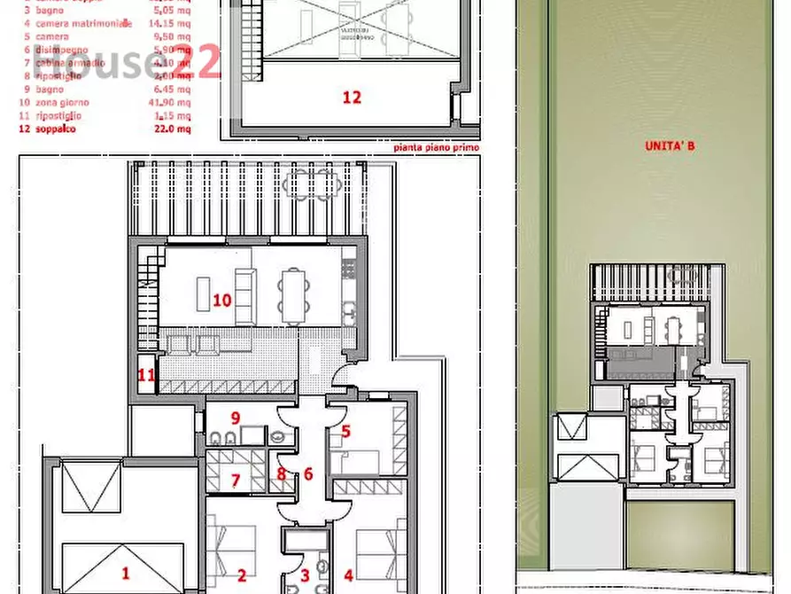 Immagine 7 di Villa in vendita  in Strada di Bertesina a Vicenza