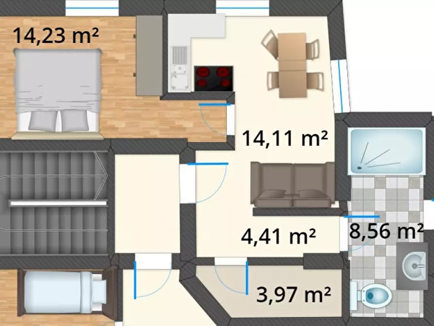 Immagine 10 di Appartamento in vendita  a Sover