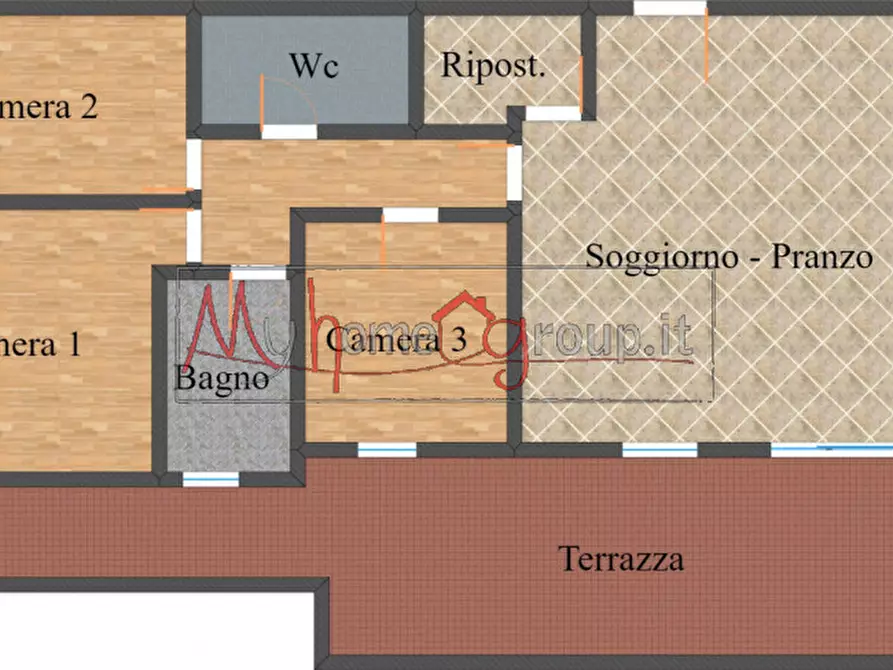 Immagine 1 di Appartamento in vendita  a Ponte San Nicolo'