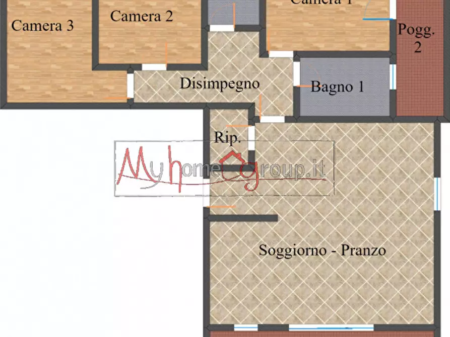 Immagine 1 di Appartamento in vendita  a Ponte San Nicolo'