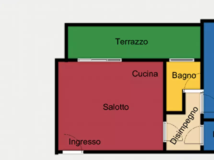 Immagine 1 di Appartamento in vendita  in viale crispi a Vicenza