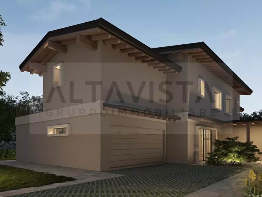 Immagine 2 di Casa bifamiliare in vendita  in Via Santuario a Rezzato