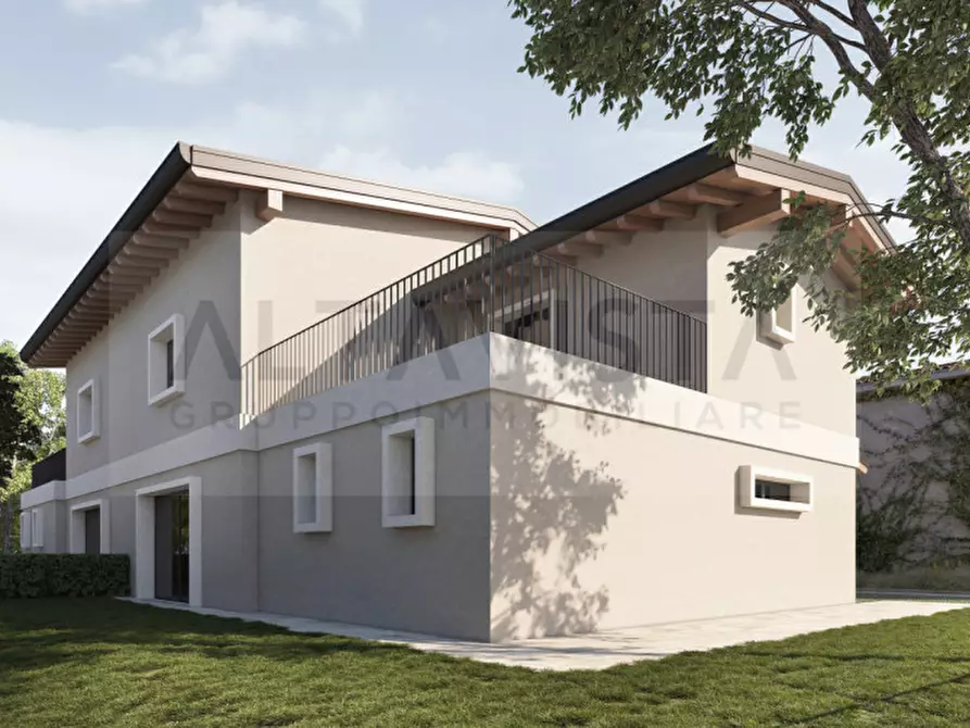 Immagine 3 di Casa bifamiliare in vendita  in Via Santuario a Rezzato