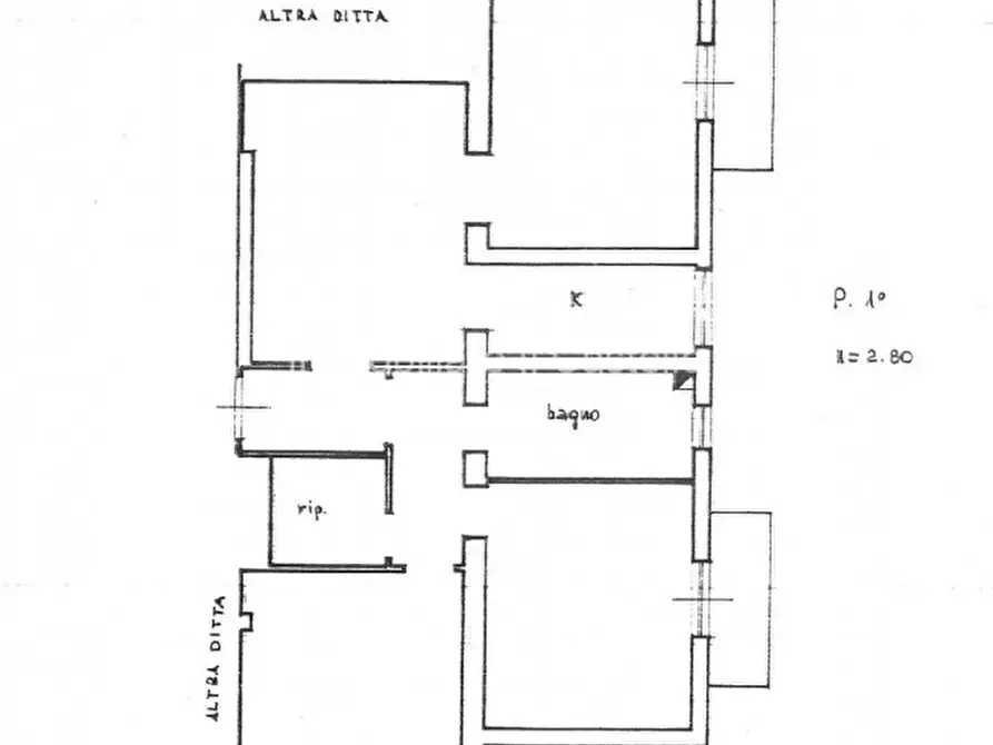 Immagine 22 di Appartamento in vendita  in Via T.C. Fioretti a Castiglione Del Lago