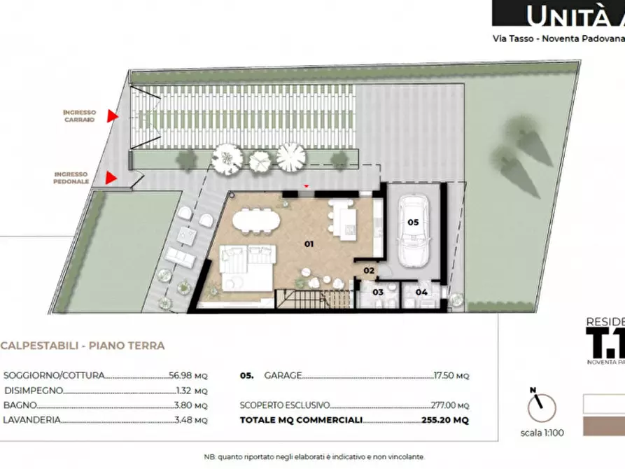 Immagine 4 di Casa bifamiliare in vendita  in Via Cappello a Noventa Padovana