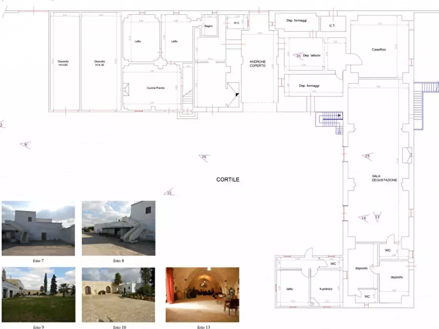 Immagine 111 di Villa in vendita  in Contrada Casa Rossa a Oria