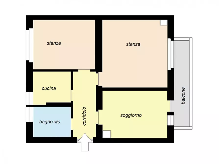 Immagine 1 di Appartamento in vendita  in zona dalmazia - novacella a Bolzano